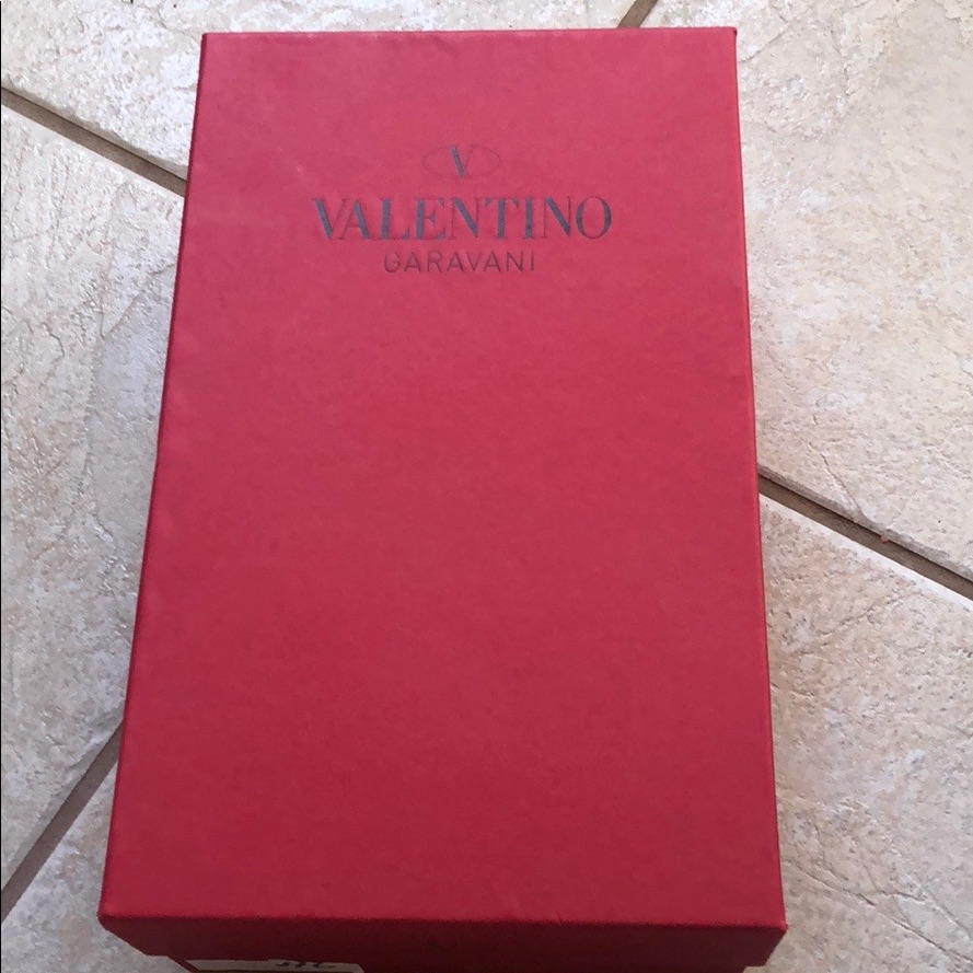 Valentino Garavani Leather Python Pumps Sz 37.5